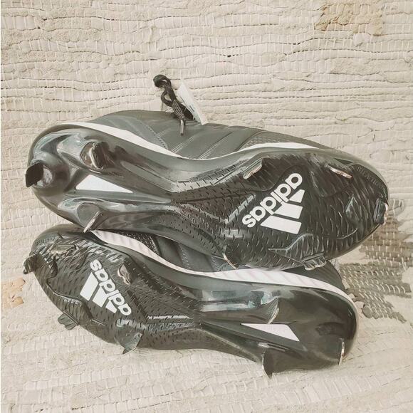 NIB Adidas Icon Bounce Mid Height Baseball Metal Cleat  Size 7.5 - Picture 10 of 12